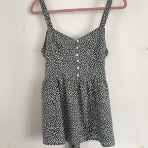 babydoll floral blouse